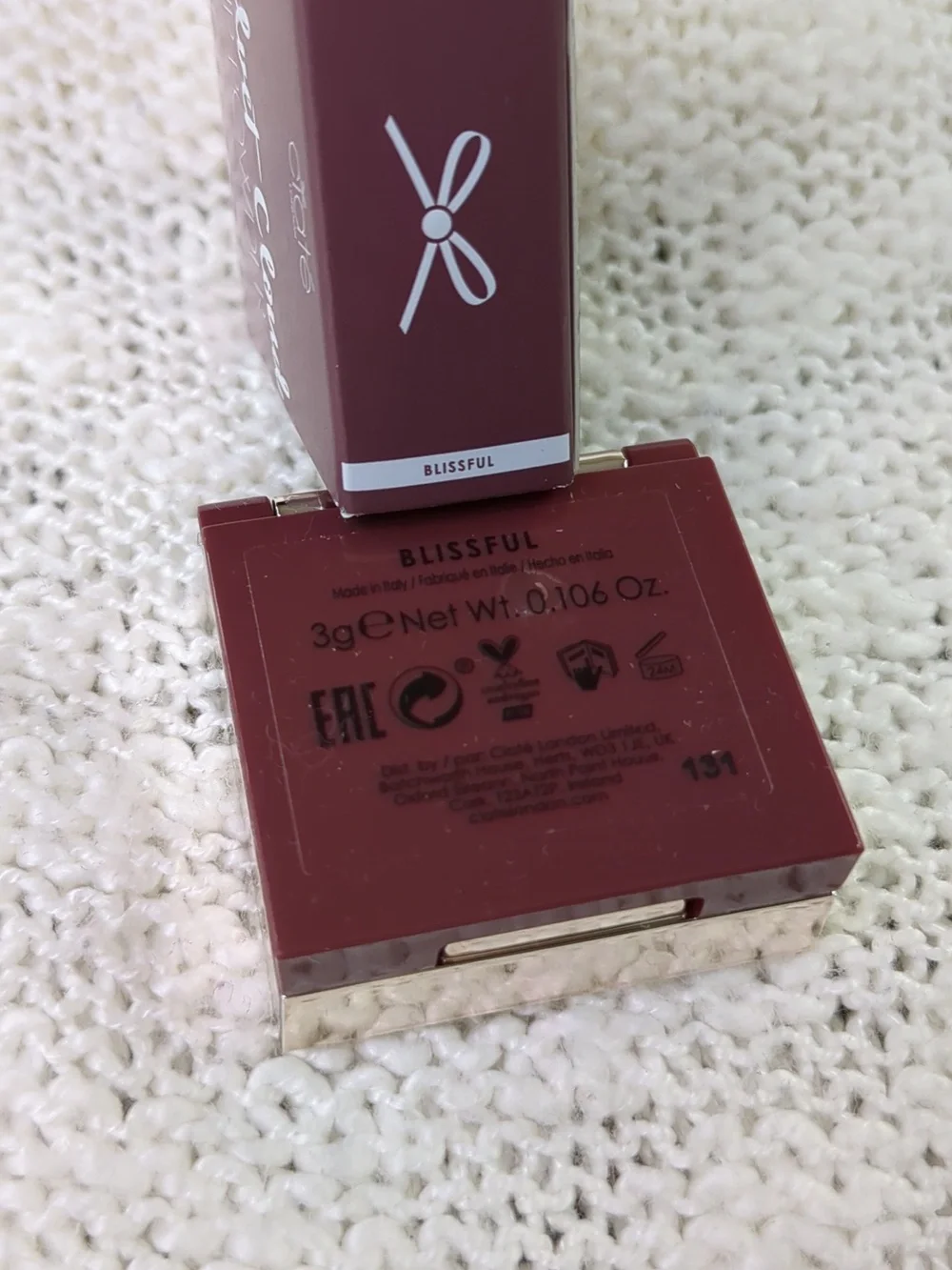 Ciaté London Velvet Cloud Blissful Lip Powder, 3ml/0.10oz.